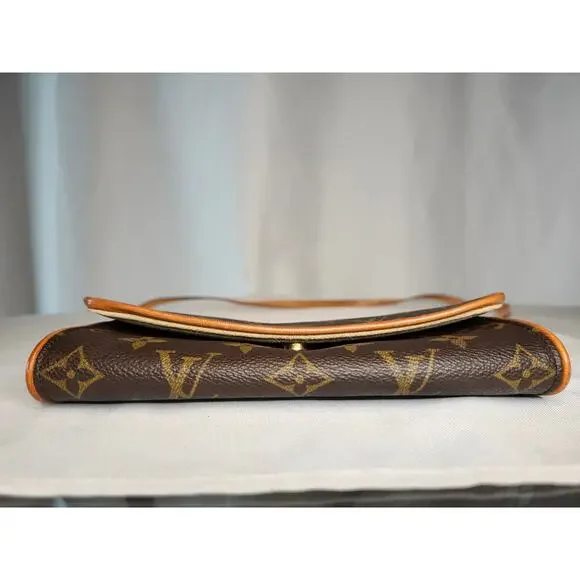 SOLD Louis Vuitton Monogram Twin Pochette PM Crossbody Bag Vintage Y2K - Picture 3 of 16